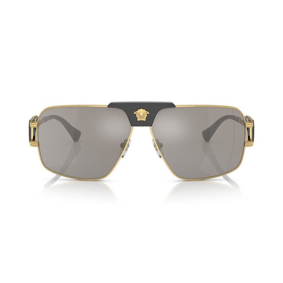 NEW VERSACE VE2251 1002/6G UNISEX BLACK SUNGLASSES VERSACE VE2251 10026G - Picture 2 of 3